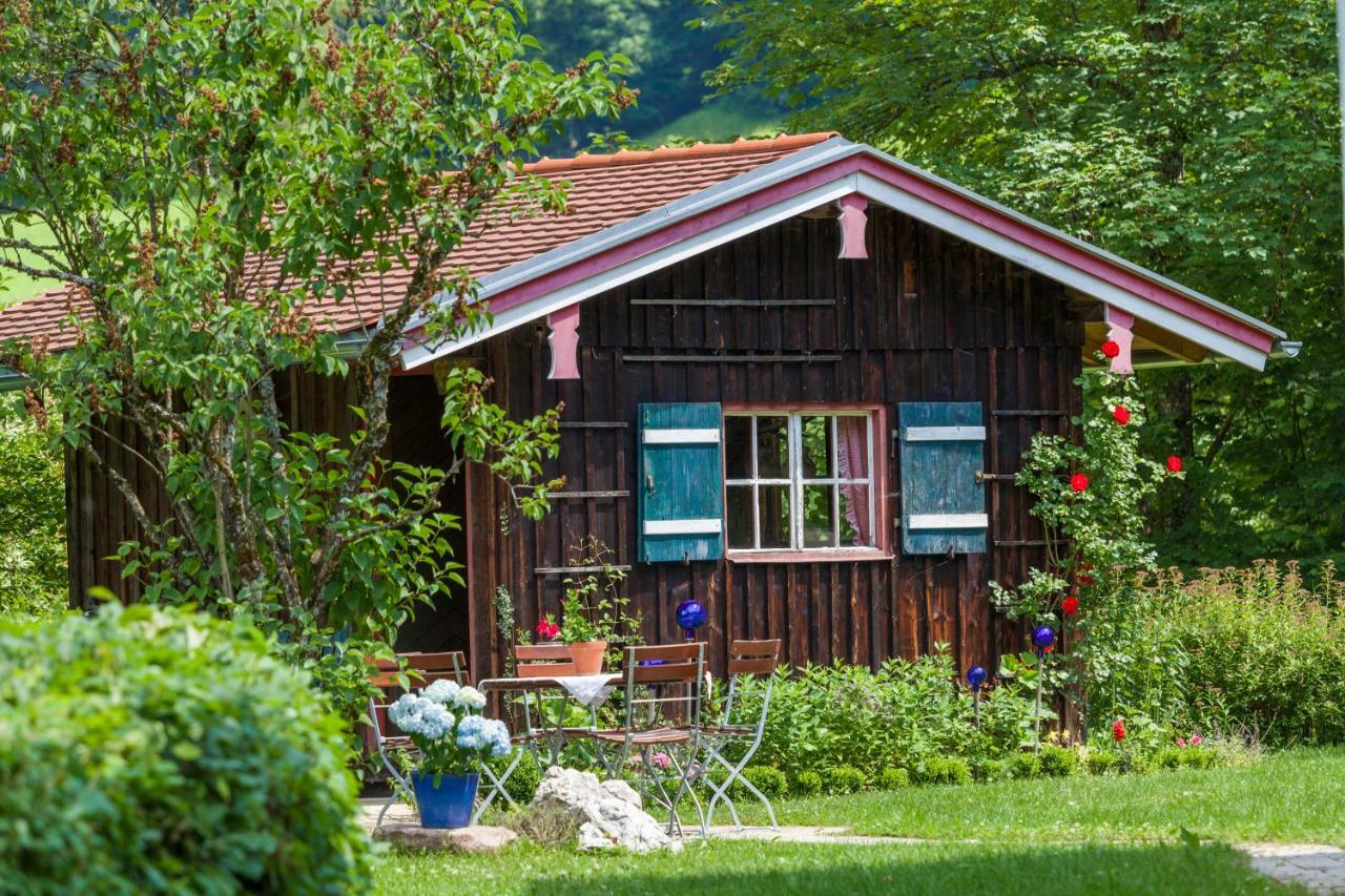 Pension Waldklause, Doppelzimmer Mit Balkon, Dusche, Wc Konigssee Exterior photo